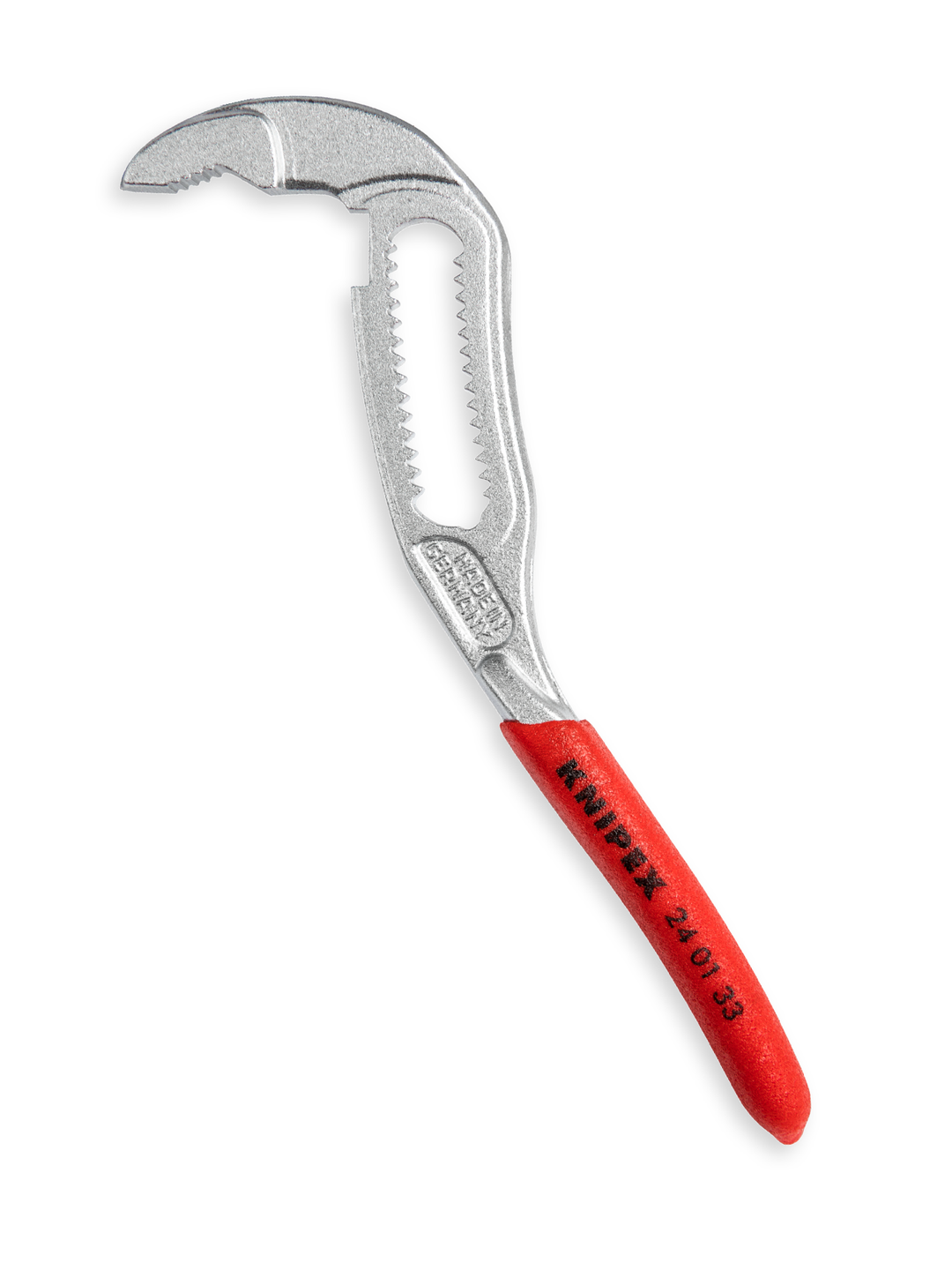 KNIPEX Cobra  XS obere Hälfte einer Zange zur Nutzung als Flaschenöffner