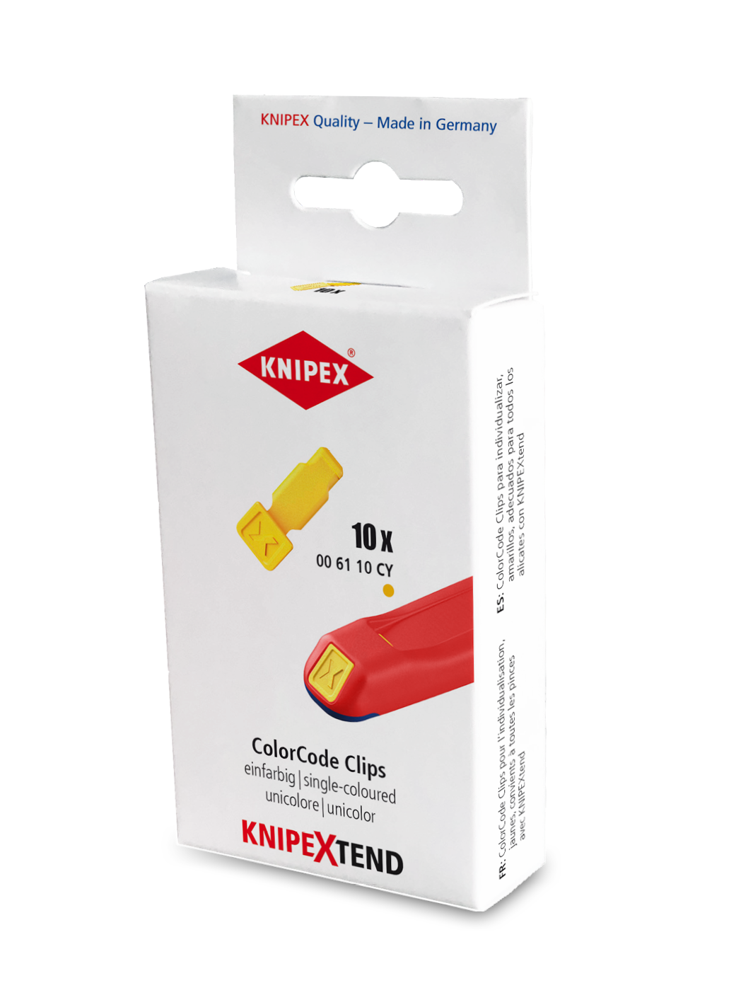 KNIPEXTEND ColorCode Clip Set x10
