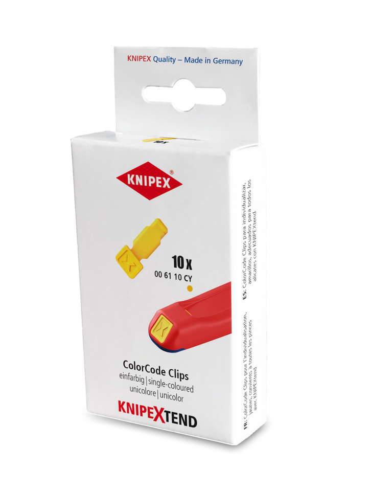 KNIPEXTEND ColorCode Clip Set x10