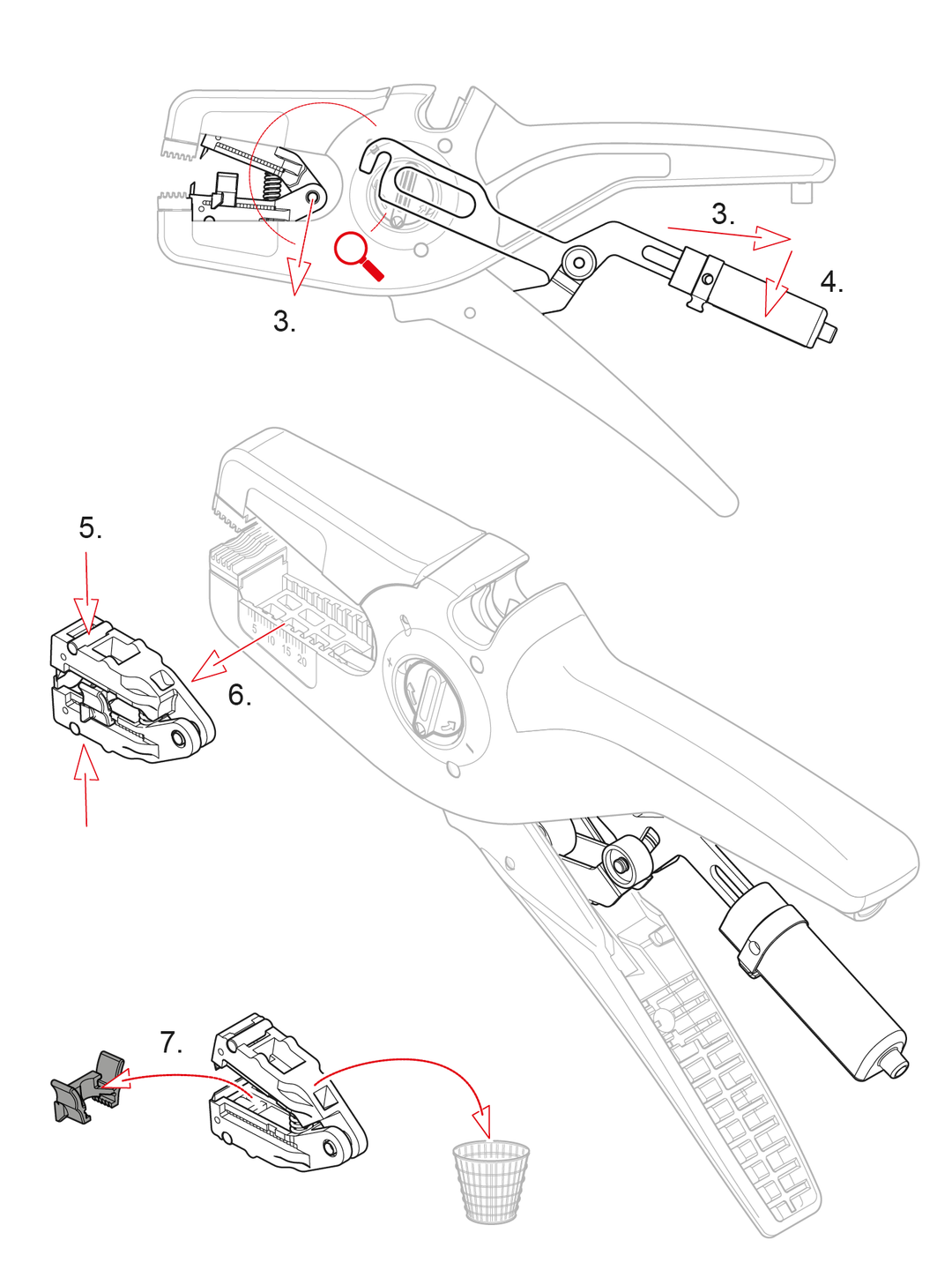 12 49 31 Ersatzmesserblock für 12 52 195 (PreciStrip 16)