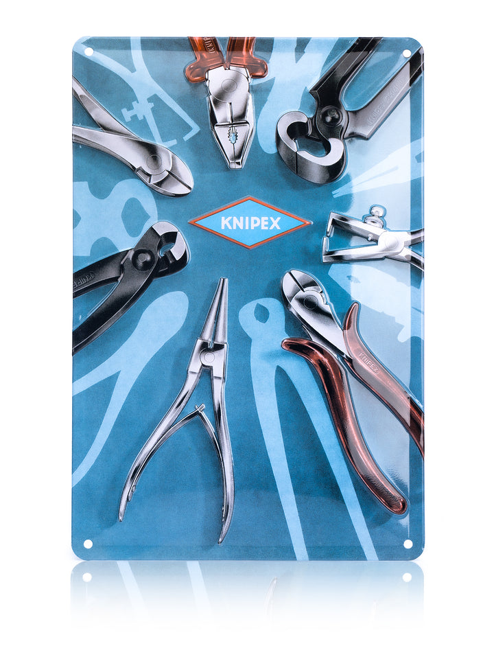 KNIPEX Retro Wandschild Multi