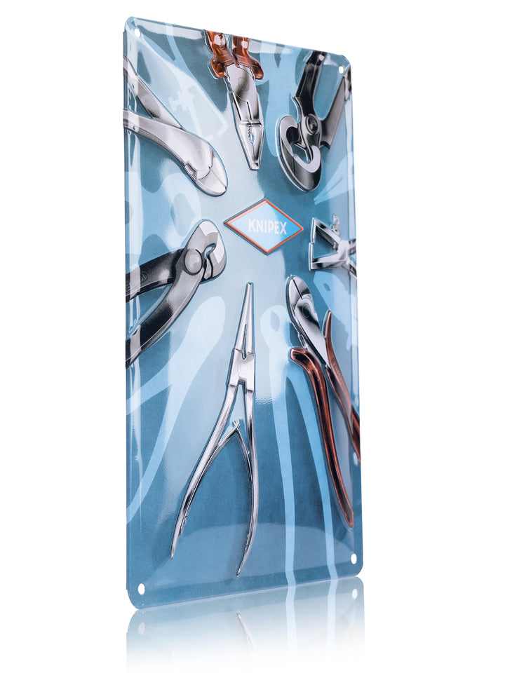 KNIPEX Retro Wandschild Multi